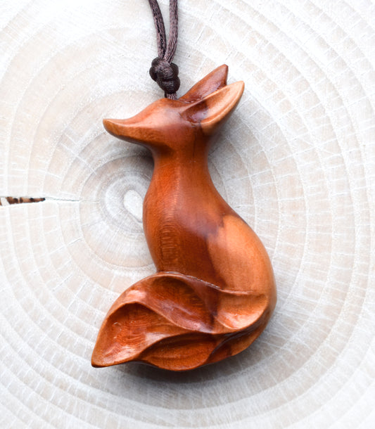 Hawthorn Fox Pendant