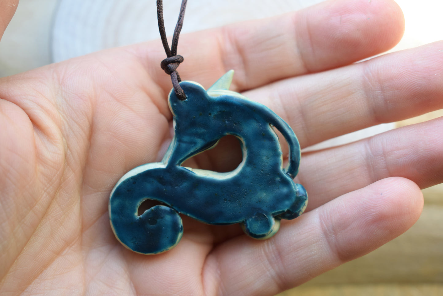 Kelpie 2 (polymer clay)
