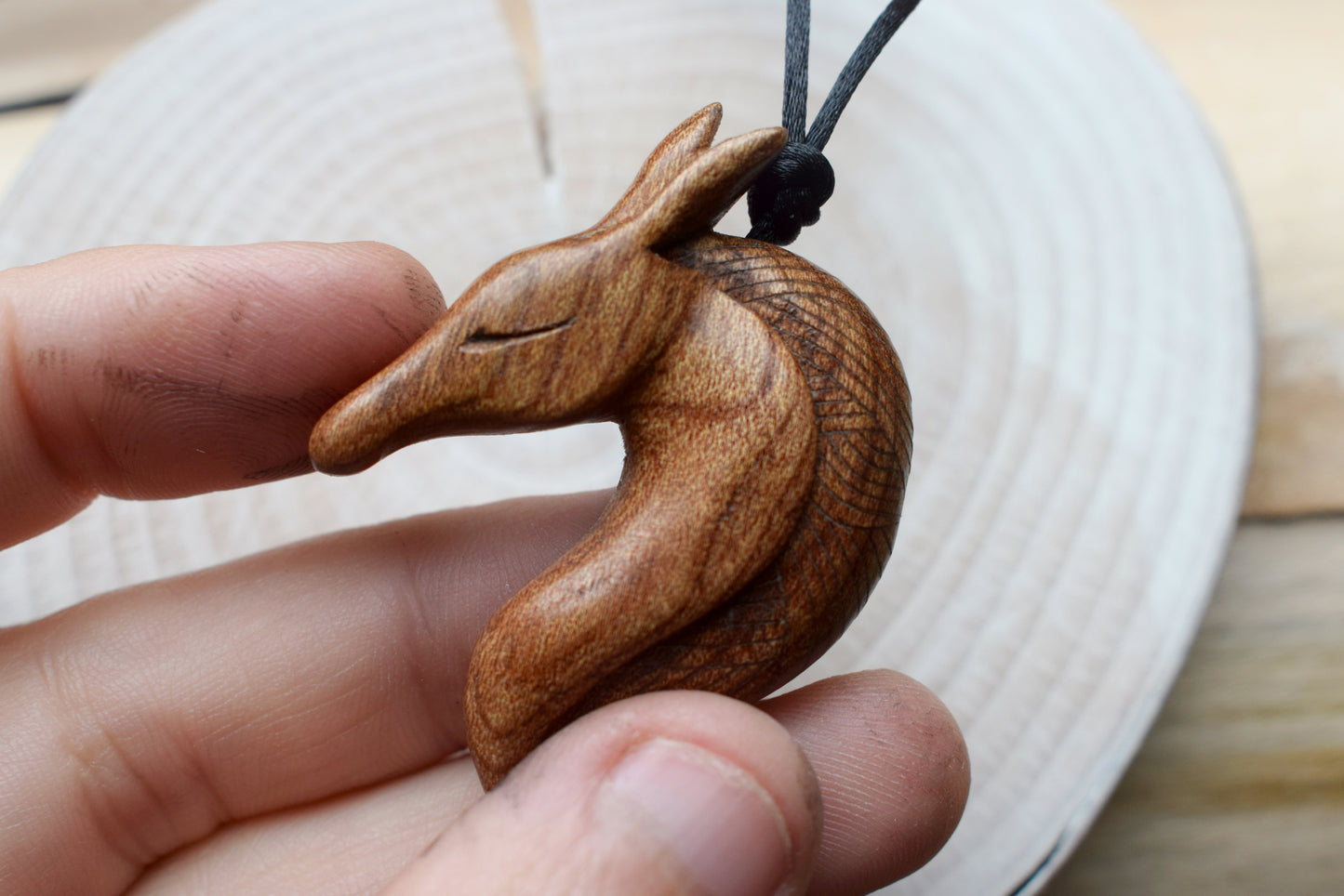 Chestnut pony - elm wood