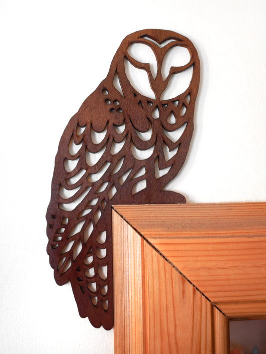 Owl Door Topper